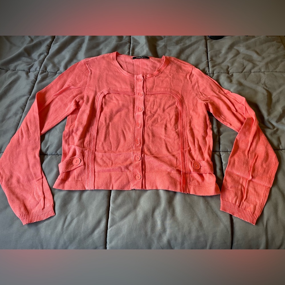 Salmon Cardigan Nanette Lepore